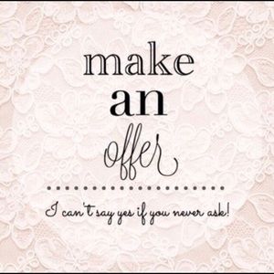 Make an offer :)